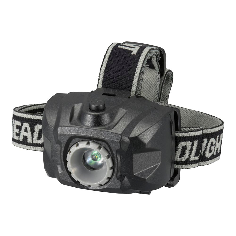 LEDヘッドライト(可動ヘッド/3点式ヘッドバンド/100Lm/防水保護IP66/単3形×2本使用/連続使用6.5時間)_08-1019_LC-SYW321-K2_OHM(オーム電機)